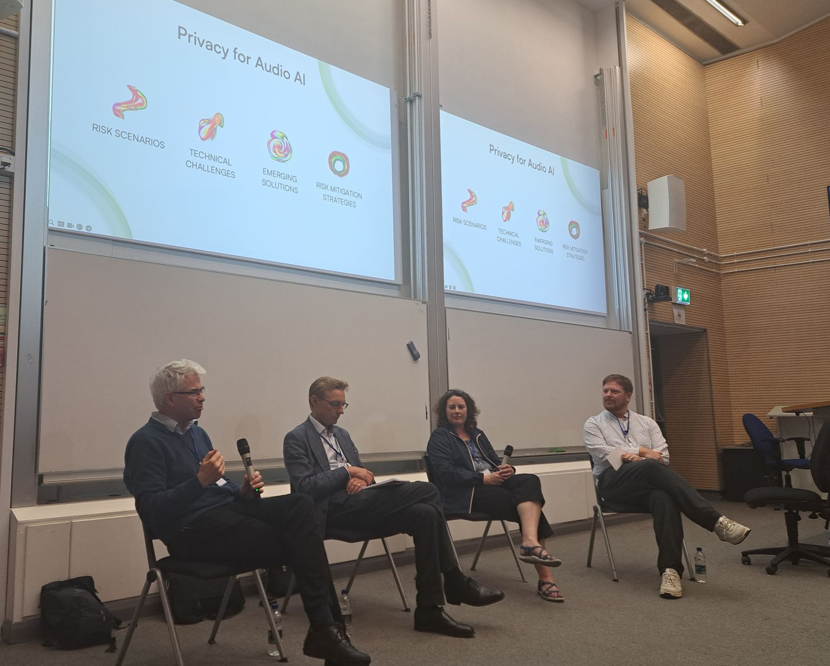 Privacy for Audio AI: Risks, Challenges, and Emerging Solutions in the Era of Audio AI [Panel discussion]